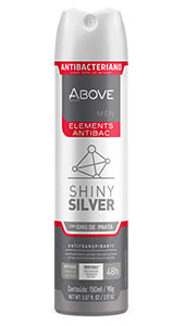 Foto do produto Antitranspirante Elements Antibac Shiny Silver